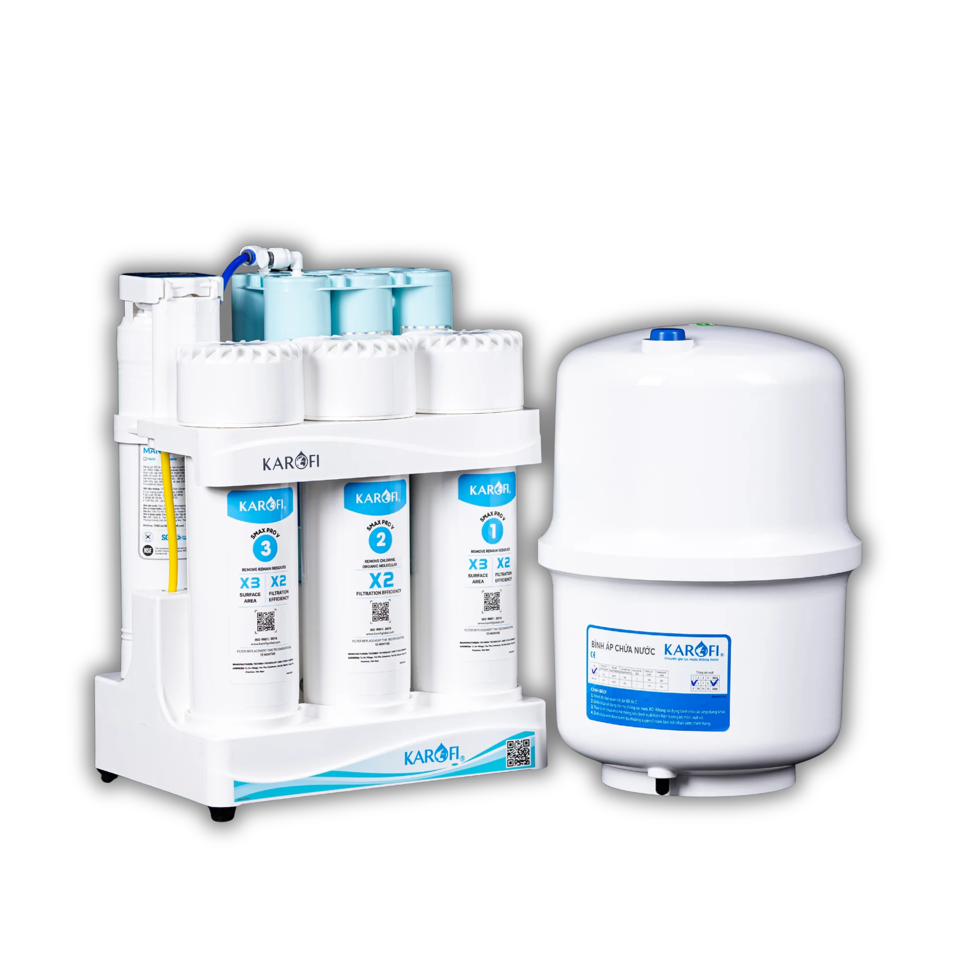 Karofi U05 PRO — 10-Stage Reverse Osmosis 100 GPD
